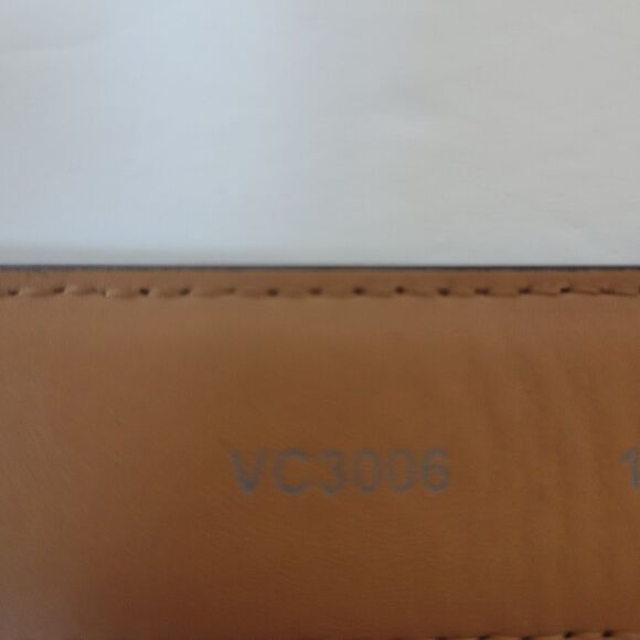 Vince Camuto Leather Brown Classic Size 32 Mens Belt - Picture 5 of 10